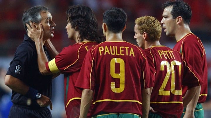 Fernando Couto, Pauleta, Angel Sanchez, Jorge Costa