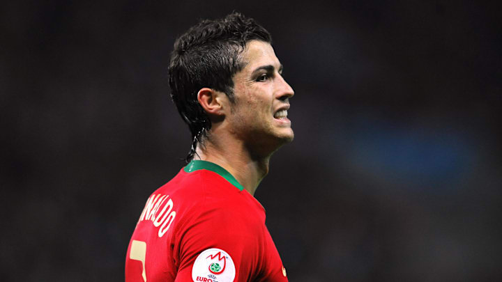 Portuguese forward Cristiano Ronaldo rea