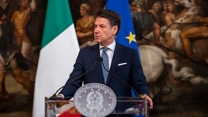 Prime Minister Giuseppe Conte Meets Swiss Confederation President Simonetta Sommaruga Prime Minister Giuseppe Conte Meets Swiss Confederation President Simonetta Sommaruga