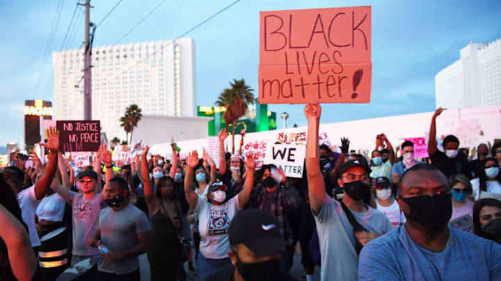 Protests Continue In Las Vegas Over Recent Police Shootings