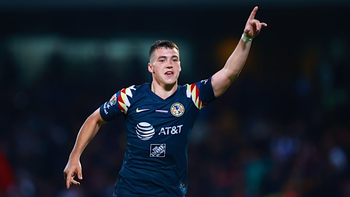El jugador Federico Viñas. El jugador Federico Viñas.