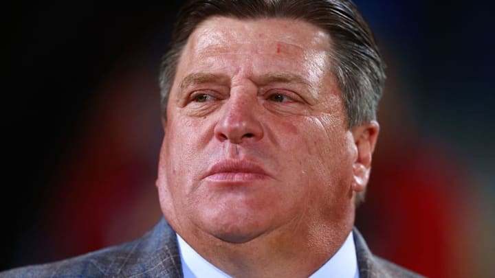 Miguel Herrera en un partido entre América y Pumas UNAM.
