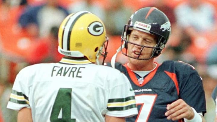 Elway y Favre disputaron el campeonato en 1998