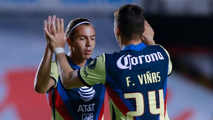 Sebastián Córdova y el uruguayo Federico Viñas son hombres de peligro en el América.