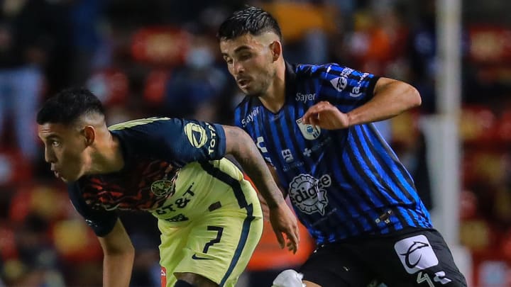 El argentino Leo Suárez (América) es seguido por Betsiel Hernández (Querétaro). El argentino Leo Suárez (América) es seguido por Betsiel Hernández (Querétaro).