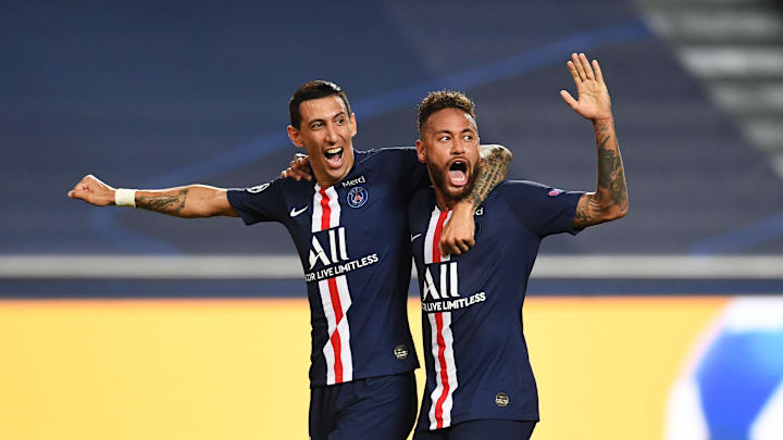 Neymar ha dado una gran asistencia a Di María durante el PSG - Leipzig Neymar ha dado una gran asistencia a Di María durante el PSG - Leipzig