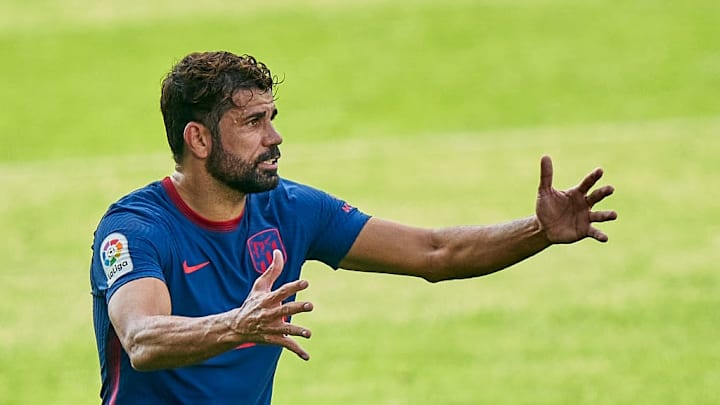 Diego Costa en un partido de LaLiga