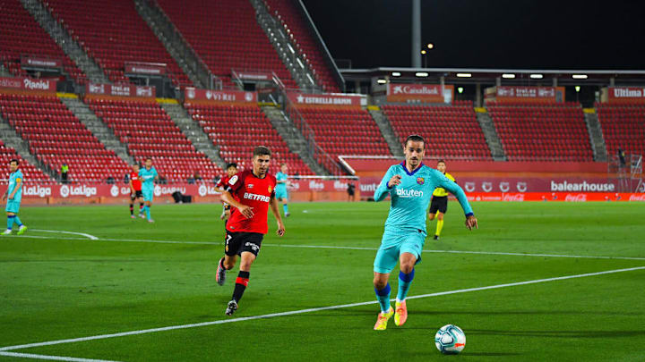 Antoine Griezmann di laga melawan Mallorca