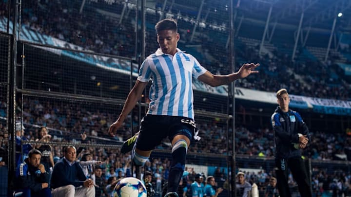Zaracho debutó en la selección argentina en marzo de 2019