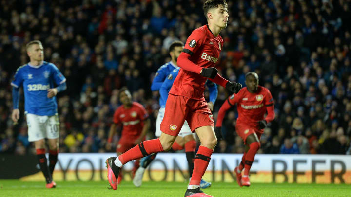 Rangers FC v Bayer 04 Leverkusen - UEFA Europa League Round of 16: First Leg Rangers FC v Bayer 04 Leverkusen - UEFA Europa League Round of 16: First Leg