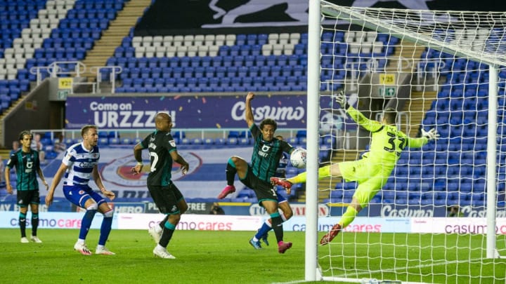 Routledge's injury time goal secured a play-off spot for Swansea