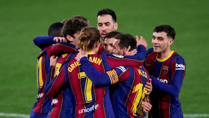 Real Betis v FC Barcelona - La Liga Santander