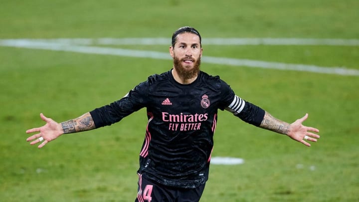 Ramos le dio los tres puntos al Madrid