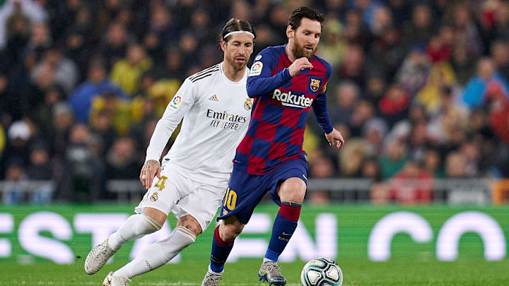 Sergio Ramos outrageous tackle on Lionel Messi Sergio Ramos outrageous tackle on Lionel Messi