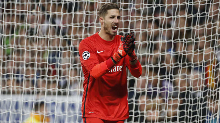 Kevin Trapp face au Real Marid