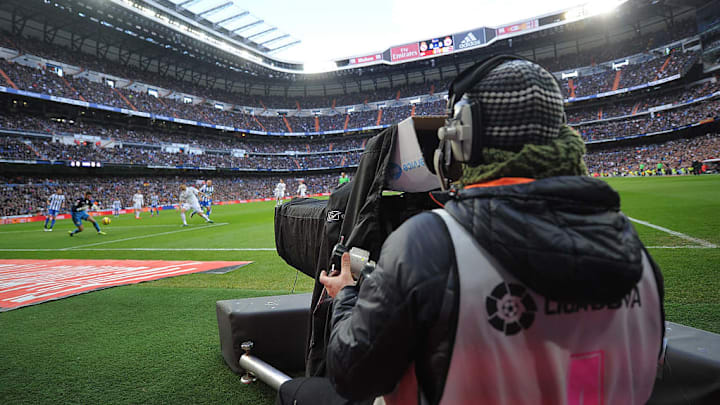 Kameramen di Santiago Bernabeu