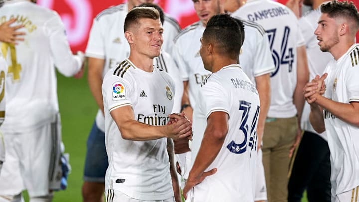 Casemiro y Kroos son la base del centro del campo