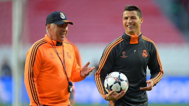 Carlo Ancelotti, Cristiano Ronaldo