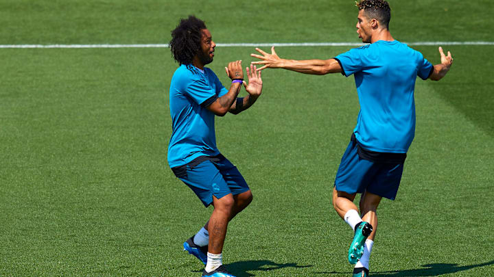 Marcelo e CR7 Marcelo e CR7