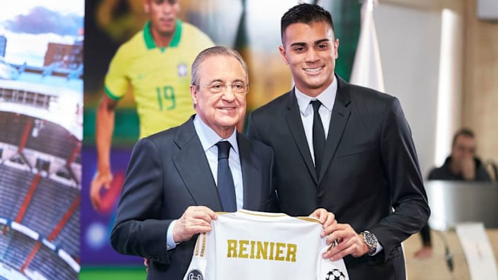 Real Madrid Unveil New Signing Reinier Jesus Carvalho