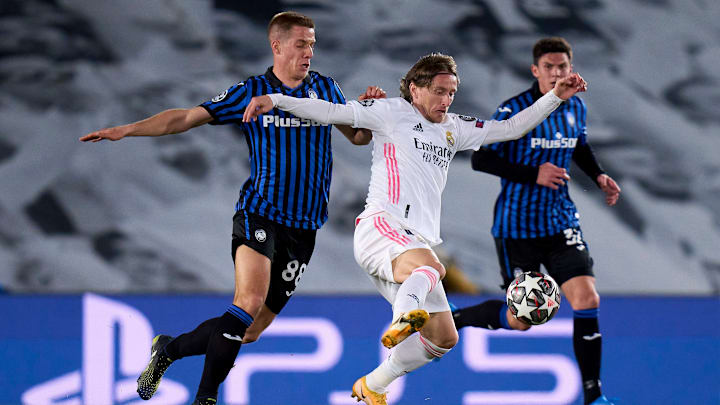 Luka Modric kala melawan Atalanta