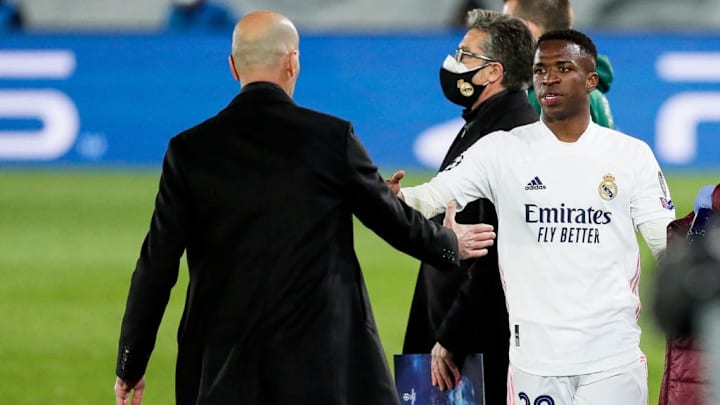 Vinicius Junior, Zinedine Zidane