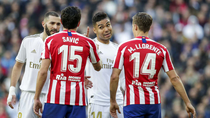 Real Madrid v Atletico Madrid - La Liga Santander Real Madrid v Atletico Madrid - La Liga Santander