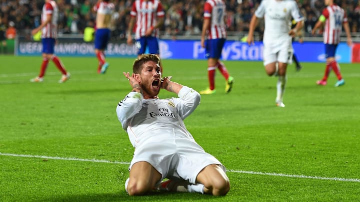 Sergio Ramos se vistió de superhéroe en la final de Lisboa de 2014