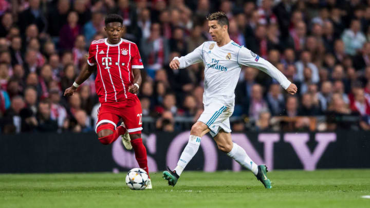 David Alaba und Cristiano Ronaldo: Einst Gegenspieler, bald Kollegen?