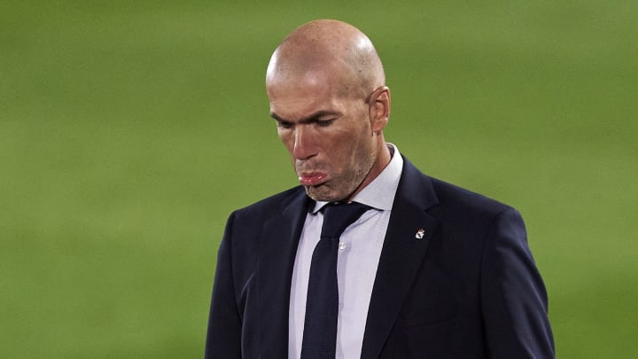 Zinedine Zidane has a reason to be sad...