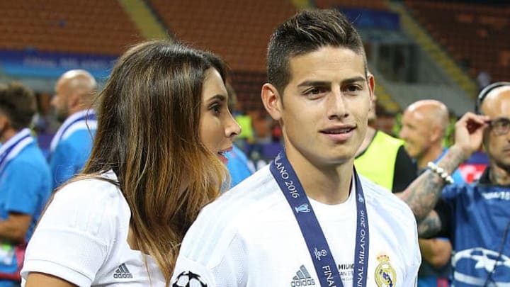 James và em gái của David Ospina thời còn mặn nồng James và em gái của David Ospina thời còn mặn nồng