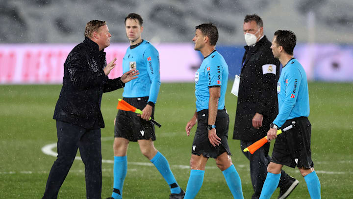 Ronald Koeman believes Barcelona should have been awarded a penalty Ronald Koeman believes Barcelona should have been awarded a penalty