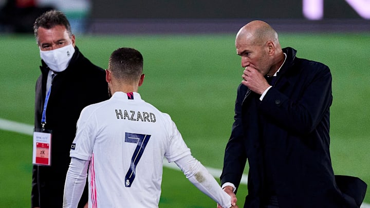 Zinedine Zidane & Eden Hazard Zinedine Zidane & Eden Hazard