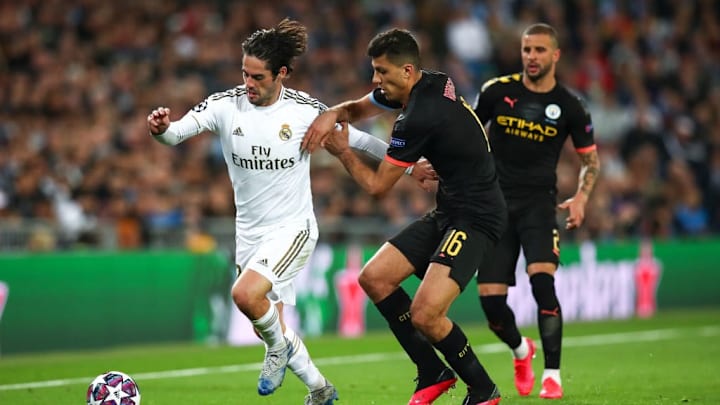 Real Madrid v Manchester City - UEFA Champions League Round of 16: First Leg