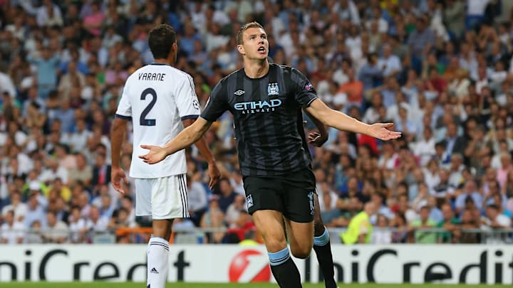 Dzeko marcó a Madrid y Barcelona pero sin victoria