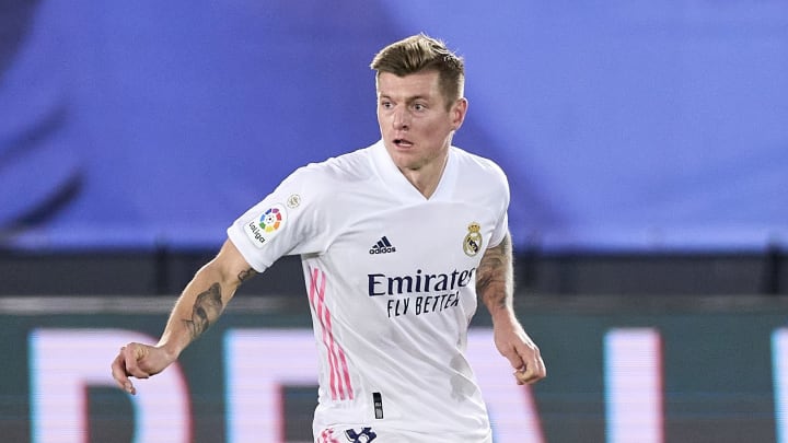 Toni Kroos notched his 300th appearance for Real at the weekend