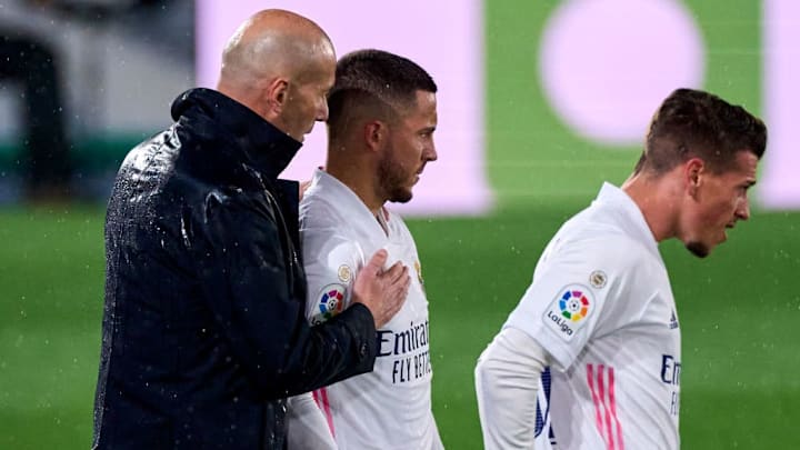Zinedine Zidane head Coach, Eden Hazard