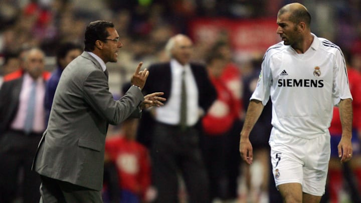 Real Madrid's Brazilian coach Vanderlei