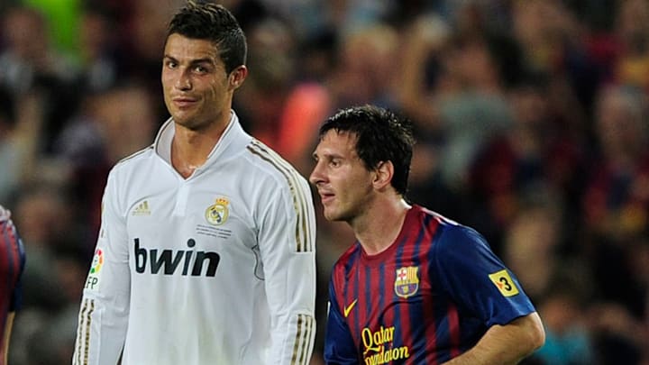 Ronaldo y Messi se cruzaron en la Supercopa de España del 2011