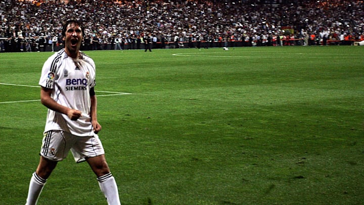 Raúl es el segundo máximo goleador del Real Madrid en Europa