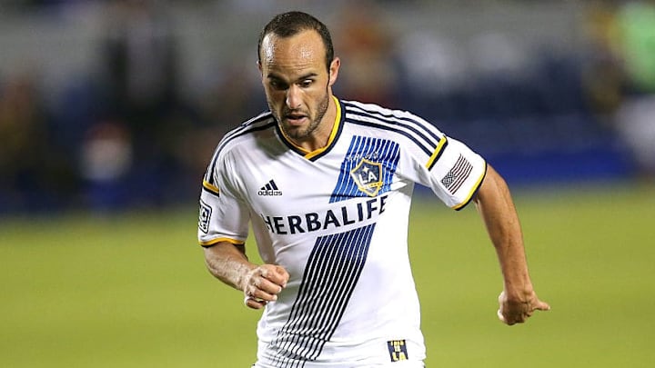 Landon Donovan con Los Angeles Galaxy 