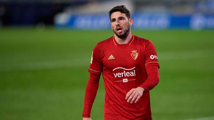 Real Sociedad v C.A. Osasuna - La Liga Santander - Jonathan Calleri marcó un gol para Osasuna.