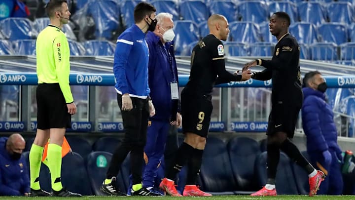 Martin Braithwaite, Ousmane Dembele