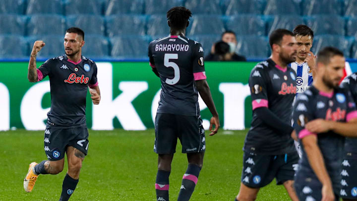 Real Sociedad v Napoli - UEFA Europa League