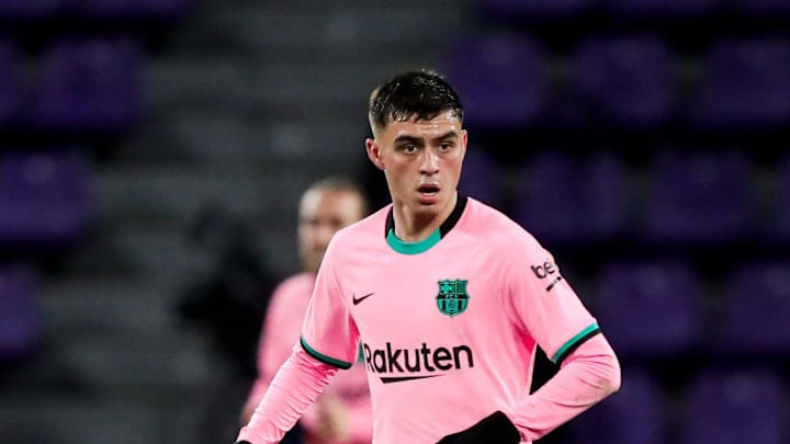 Pedri ha conseguido ser titular en el Barcelona