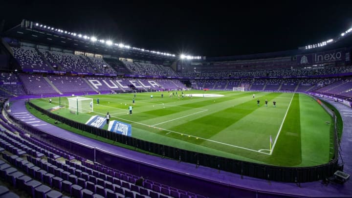 LaLiga no Estádio José Zorrilla. 