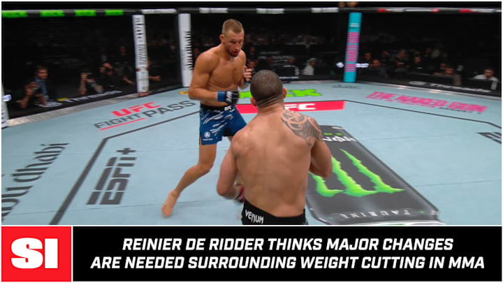 Reinier de Ridder Calls For Major Weight Cutting Reform