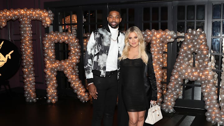 Tristan Thompson fue uno de los invitados a la fiesta de Kim Kardashian en una isla privada