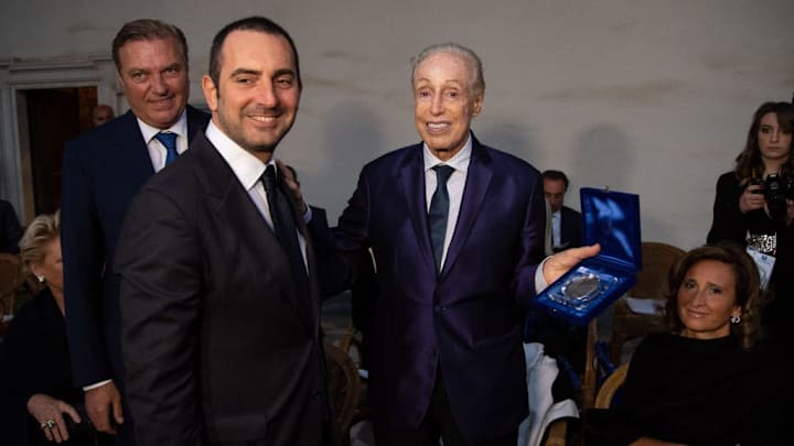 Renato Balestra Exhibition Opening In Naples
