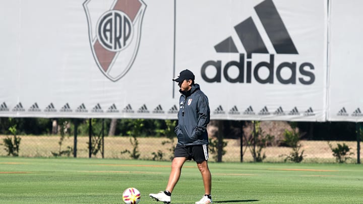 Gallardo en el River Camp Gallardo en el River Camp